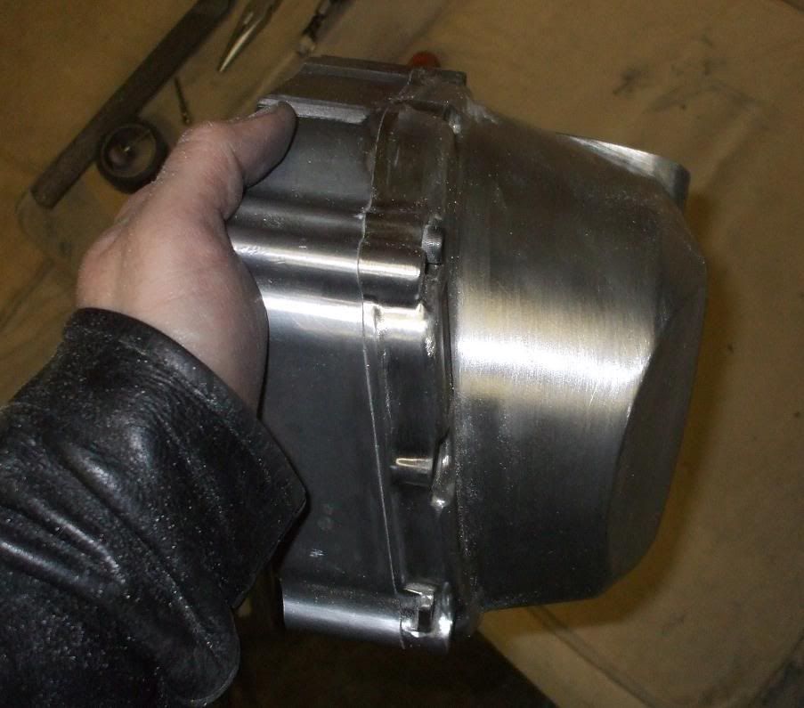 painting clutch/stator cover ZX12R